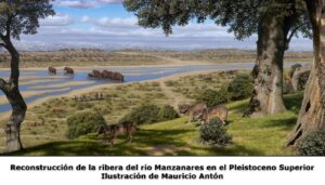 Mauricio Antón: Manzanares en el Pleistoceno superior